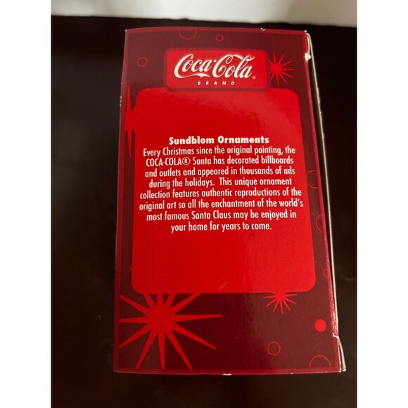 Coca-Cola 2006 Sundblom Santa Ornament Collection Christmas Collectible - Picture 4 of 7